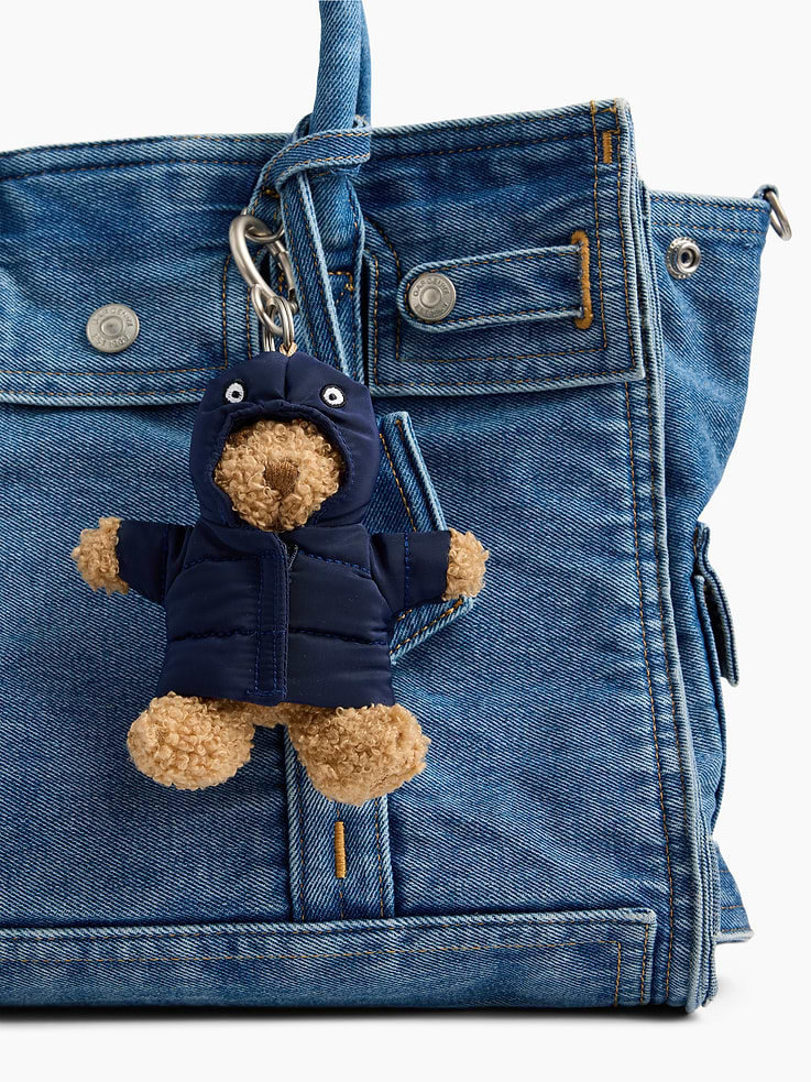 Image 3 of 3, Brannan Bear Puffer Bag Charm