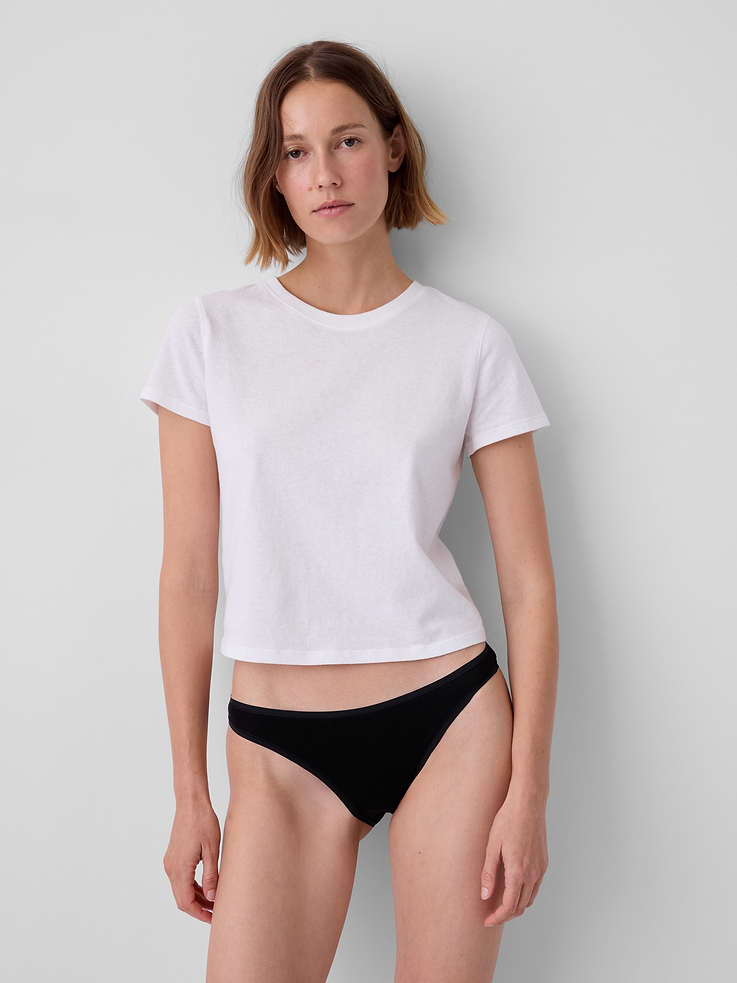 Image 2 of 3, SoftMade Organic Stretch Cotton Bikini (3-Pack)