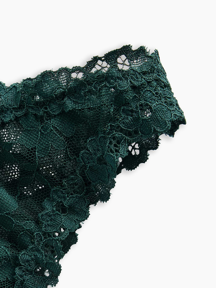 Image 3 of 4, Lace Cheeky Bikini