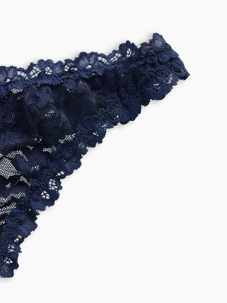 Image 3 of 6, Lace Thong