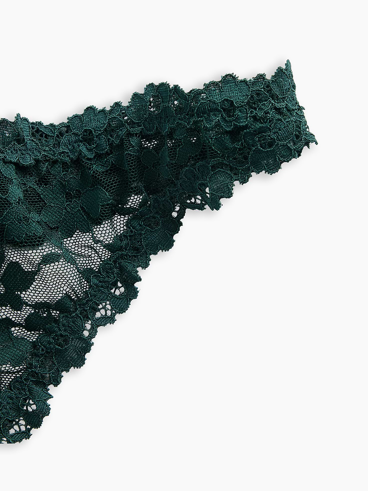 Image 3 of 6, Lace Thong