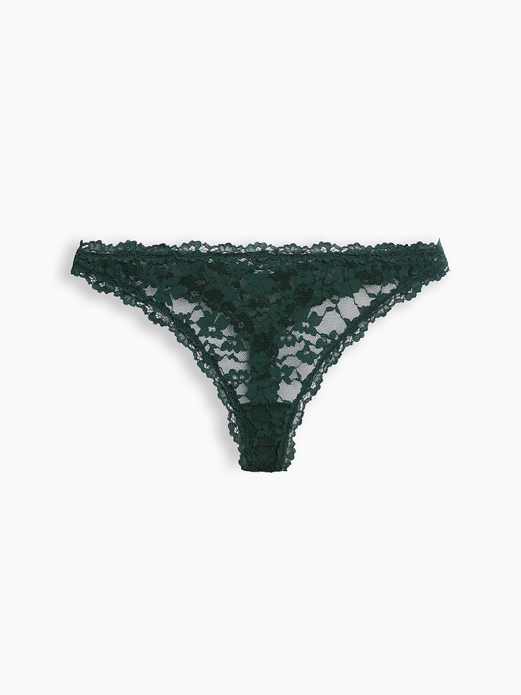 Image 5 of 6, Lace Thong