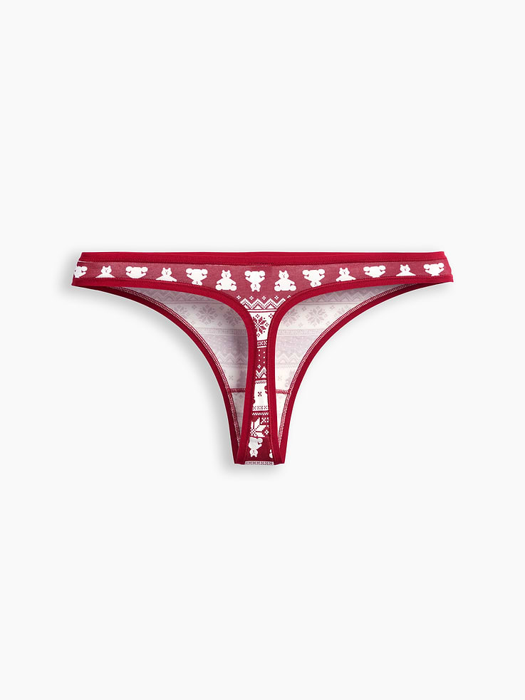 Image 5 of 5, SoftMade Organic Stretch Cotton Thong