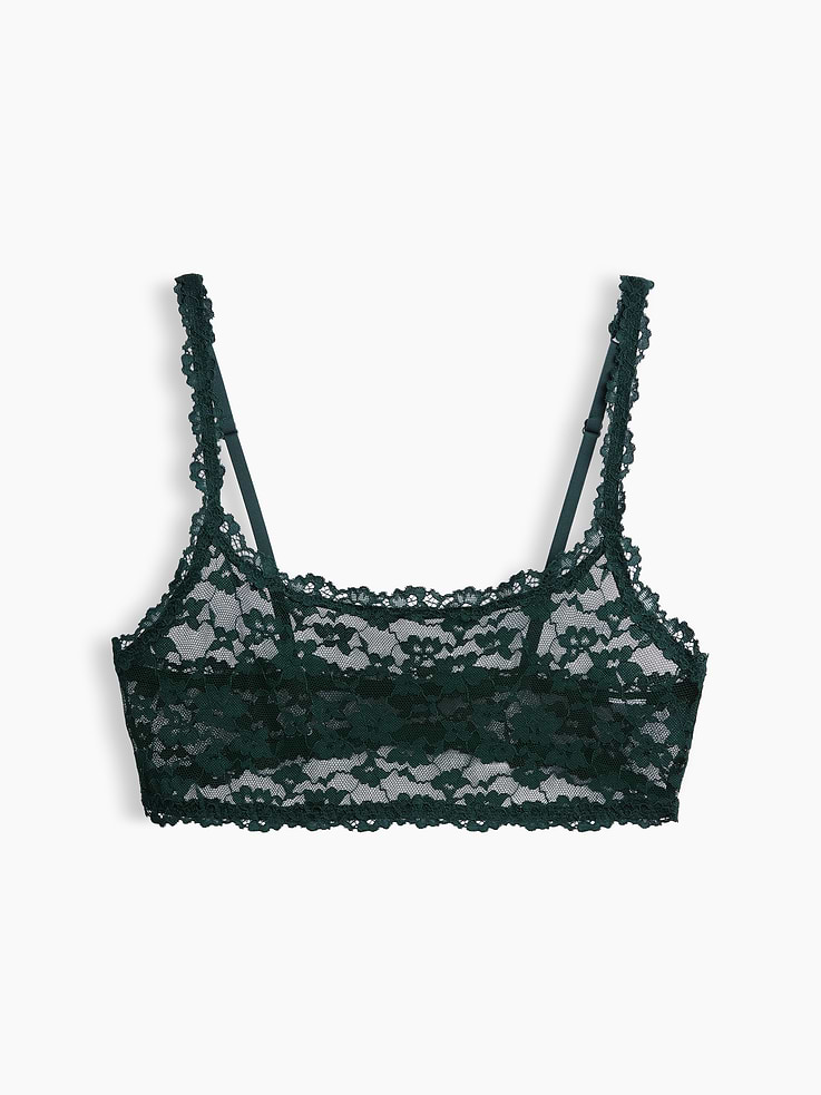 Image 6 of 7, Textured Lace Bralette
