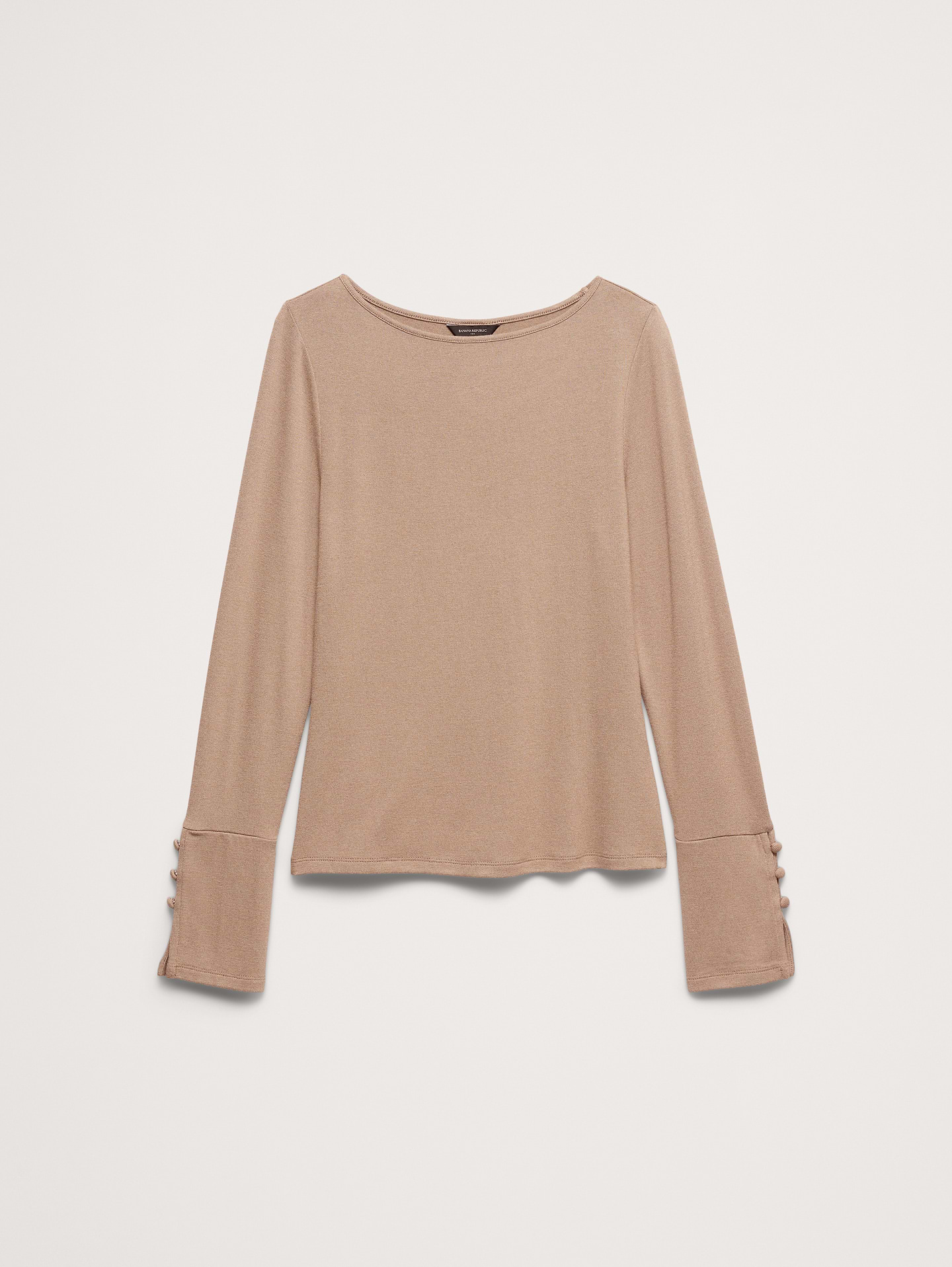 Image 4 of 4, Soft Luxe Button-Cuff Top
