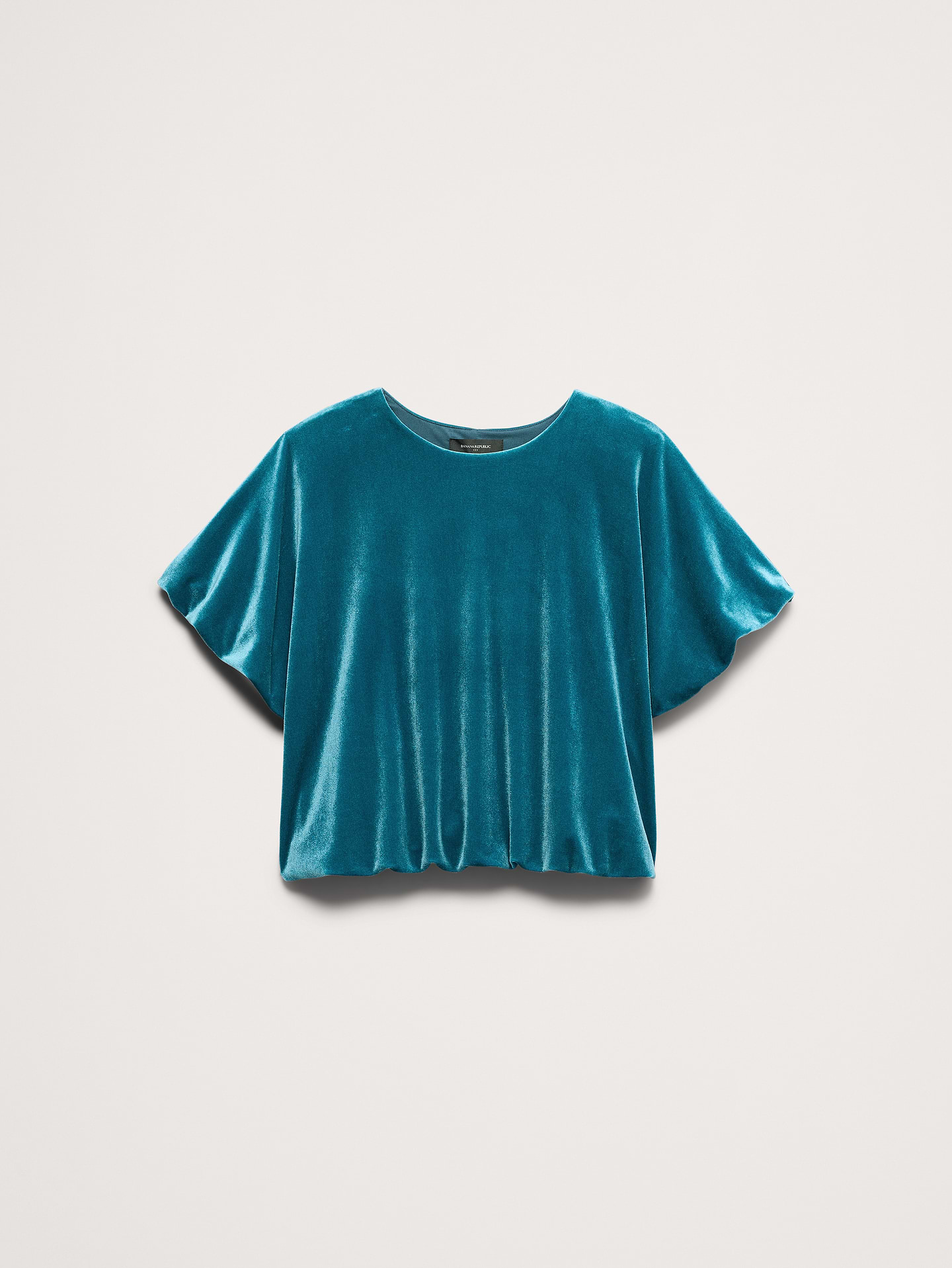 Image 4 of 4, Velvet Bubble Top