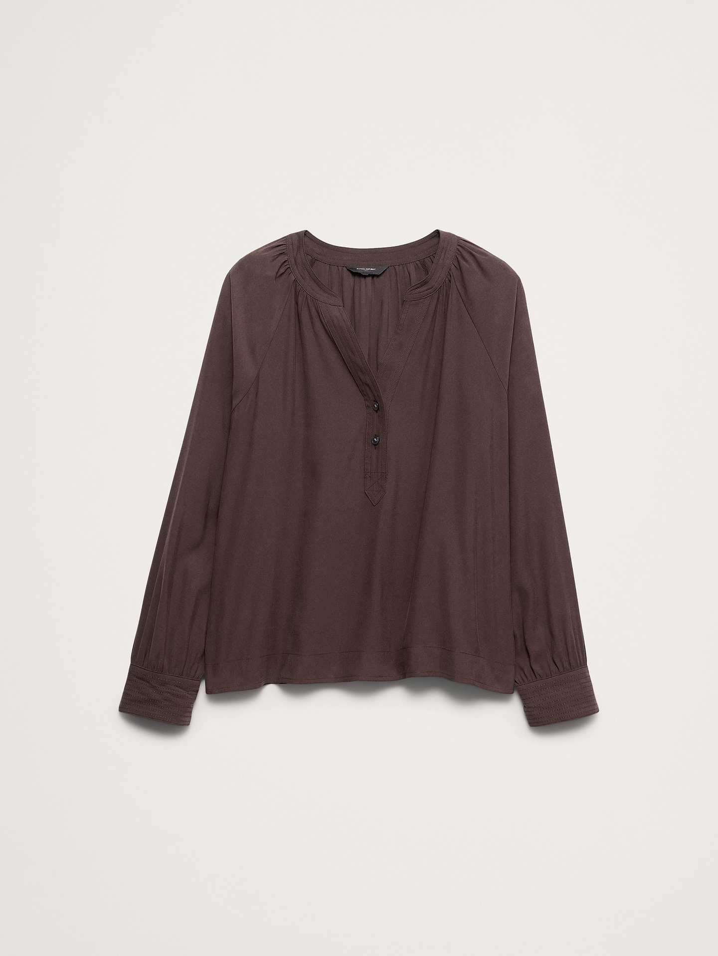 Image 7 of 7, Trapunto Stitch Blouse