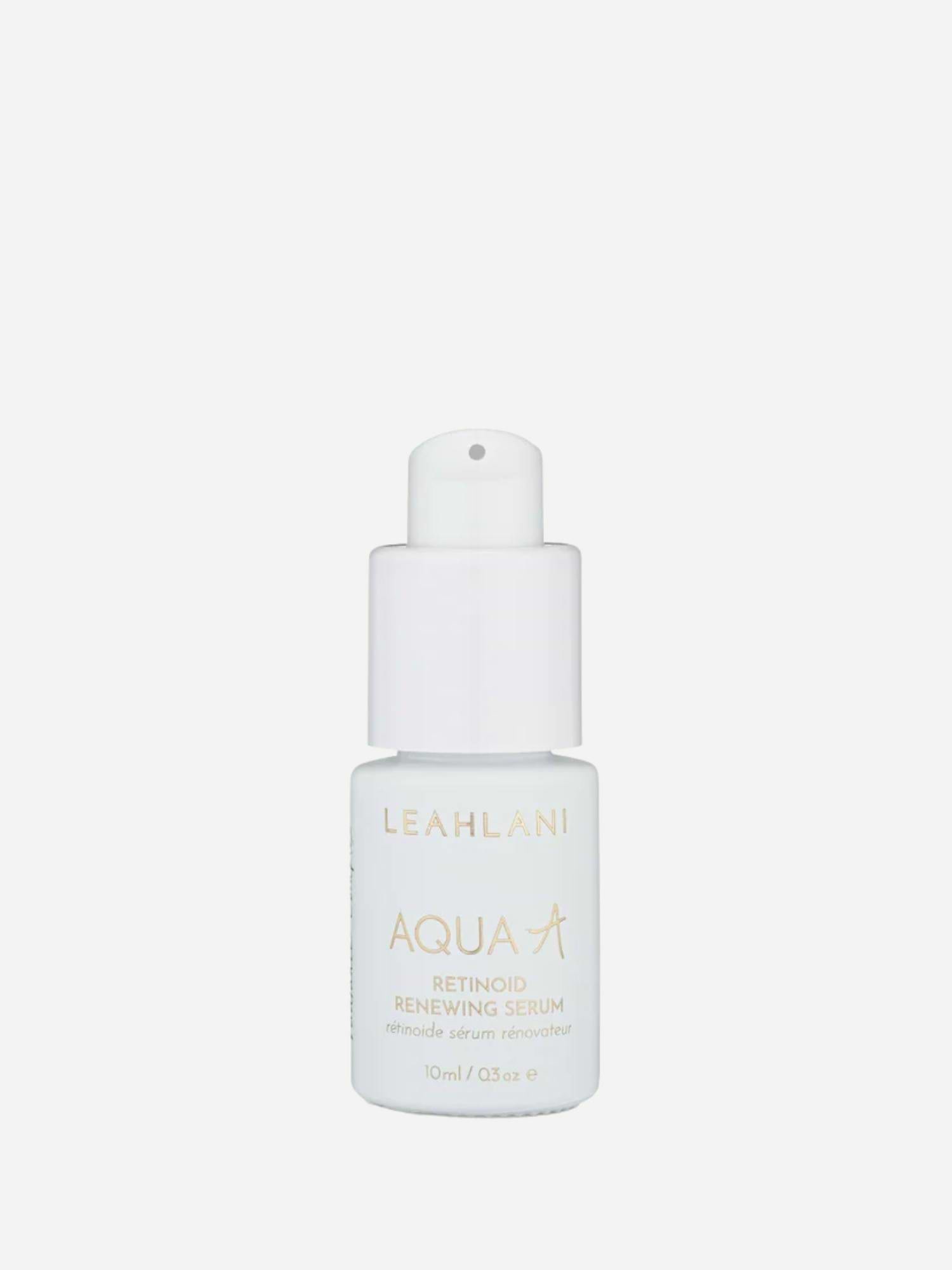 Image 1 of 2, a transformative renewal serum that blends powerful skincare actives with nourishing botanicals to boost clarity and breathe youthful vitality into the skin, formulated with low-irritation HPR retinoids, Aqua A gently promotes cellular turnover to help clear breakouts and smooth fine lines, giving the complexion a lit-from-within glow, plumping ceramides strengthen the skin barrier and improve elasticity, while its potent cocktail of botanical antioxidants and marine superfoods revitalize, tone and protect, complete complexion renewal for a youthful glow, reduces appearance of fine lines and wrinkles, boosts plumpness and elasticity, clarifies and balances tone, strengthens skin and improves resilience, powerful low-irritation formula with effective active delivery, 10ml / 0.3oz, Product #1208435