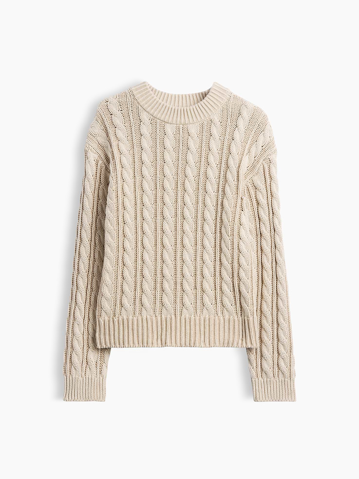 Image 2 of 5, Kids Cable-Knit Sweater