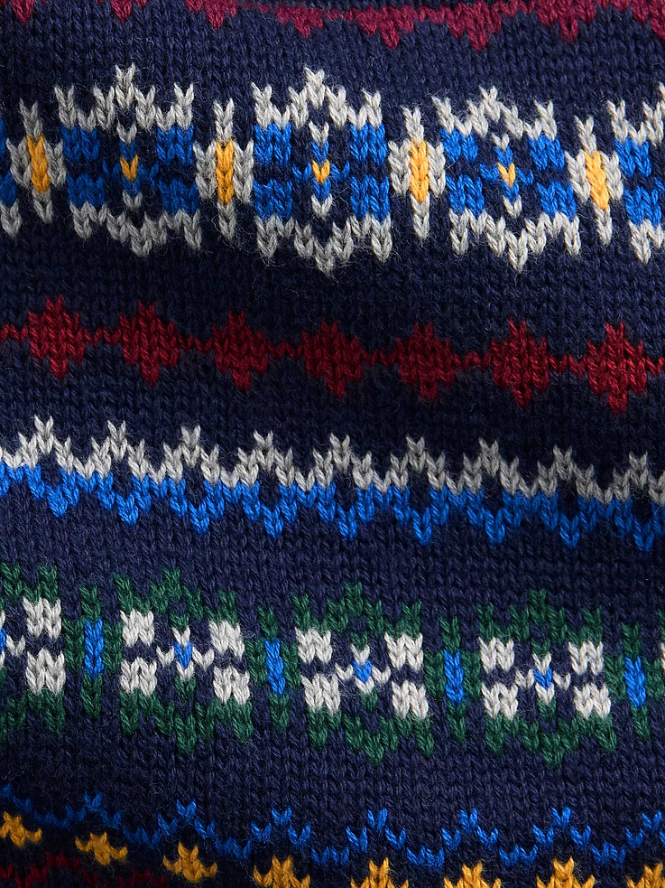 Image 5 of 5, Kids 100% Cotton Relaxed Crew Sweater
