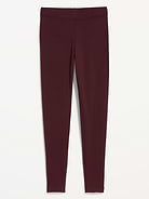 Image 3 de 3, Legging à taille haute doublé en molleton
