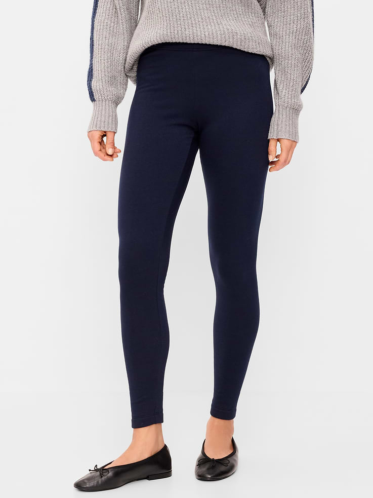 Image 2 de 5, Legging à taille haute doublé en molleton