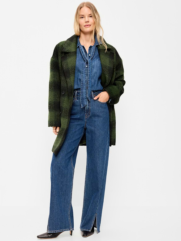 Oversized Full-Length Overcoat