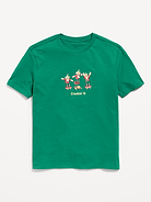 Image 1 of 1, crew neck, short sleeves, graphic at front, Product #1181874
