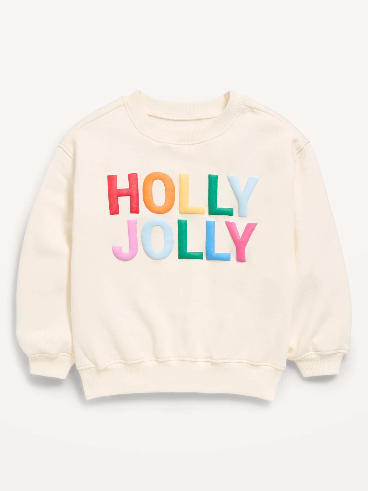 Image 1 of 3, crew neck, long sleeves, drop shoulders, graphic at front, Product #1184915