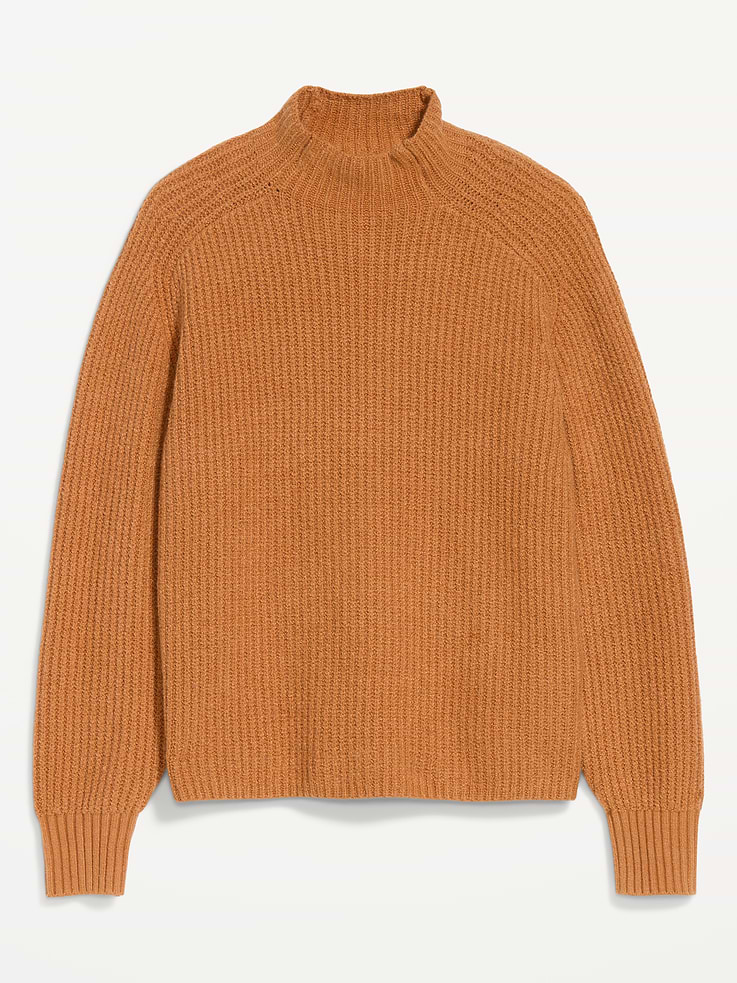 Image 1 of 4, Featuring SoSoft. Feels like cashmere, wear like a year-round fave., mock neck, long sleeves, Product #903442