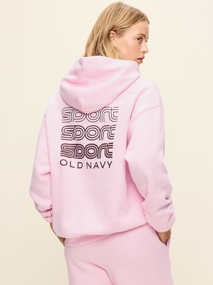 Image 2 of 8, Baseline Fleece Oversized Hoodie Sweatshirt