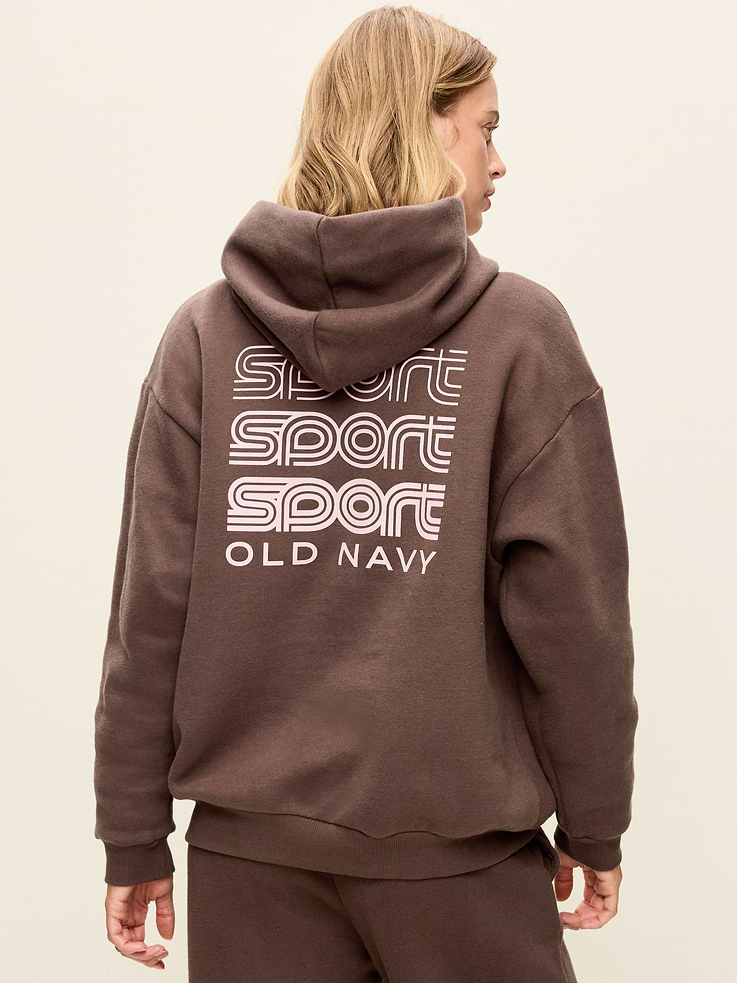 Image 2 of 5, Baseline Fleece Oversized Hoodie Sweatshirt