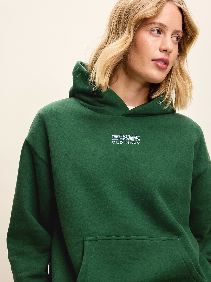 Image 5 of 7, Baseline Fleece Oversized Hoodie Sweatshirt