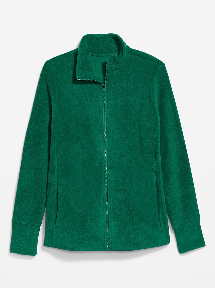 Image 10 of 10, Fitted Performance Fleece Full-Zip Jacket