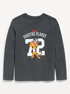 Image 1 of 2, crew neck, long sleeves, licensed graphic, © 2026 WK Kellogg Co, Product #903898