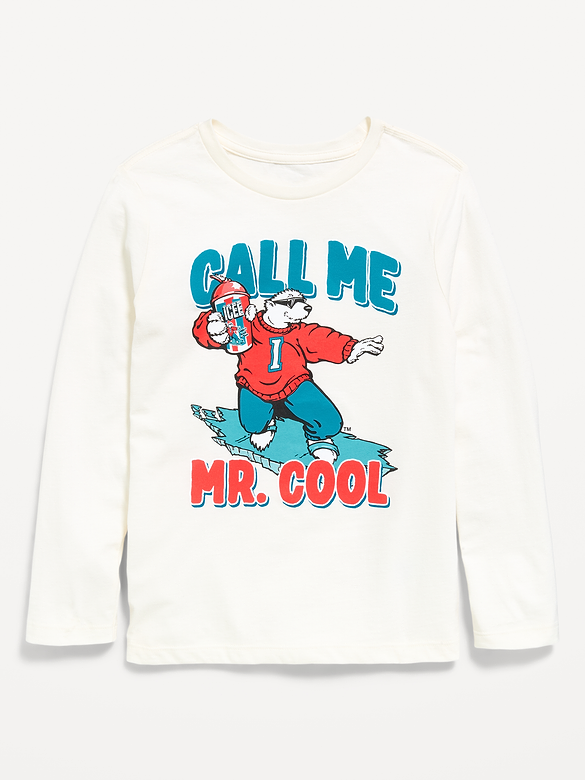 ICEE® Long-Sleeve Gender-Neutral Graphic T-Shirt for Kids