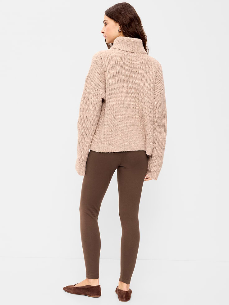 Image 3 de 5, Legging à taille haute doublé en molleton