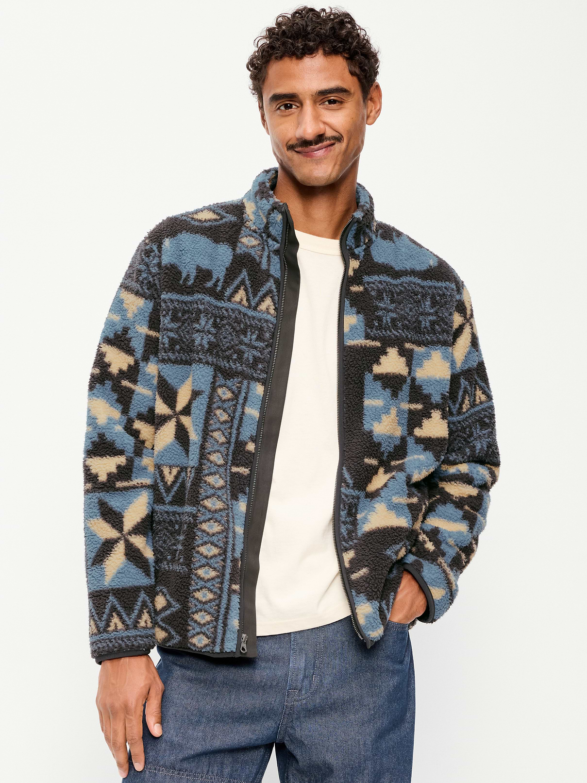 Sherpa Full-Zip Jacket