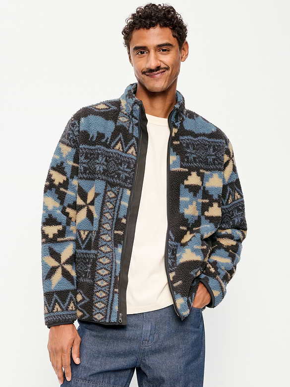 Sherpa Full-Zip Jacket