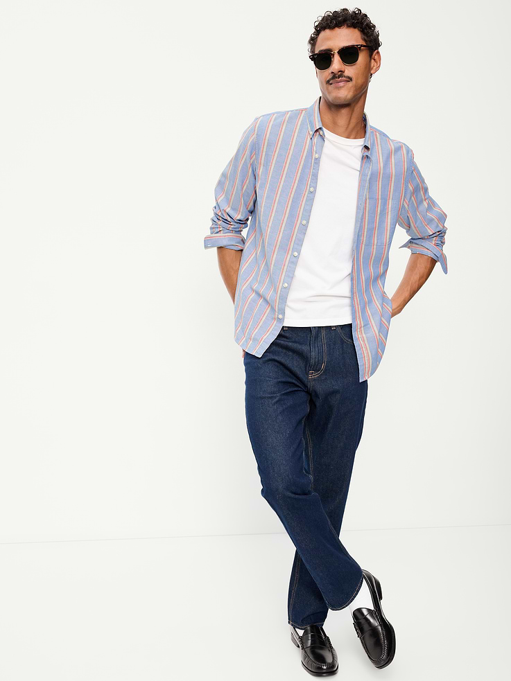 Image 3 de 4, Chemise Oxford passe-partout coupe classique