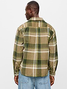 Image 2 of 3, Loose Fit Long-Sleeve Corduroy Shirt