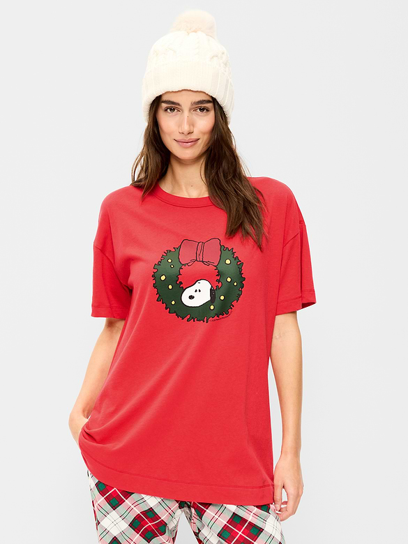 Peanuts™ Snoopy Oversized Tunic T-Shirt