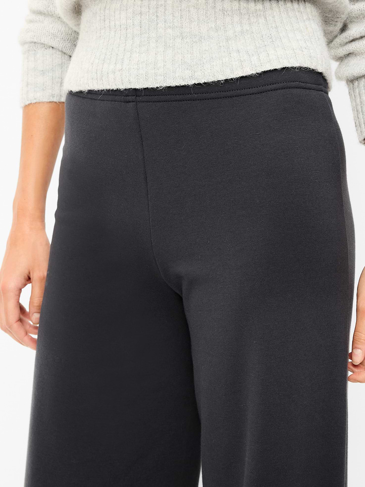 Image 4 de 4, Legging à taille haute à jambe large en molleton