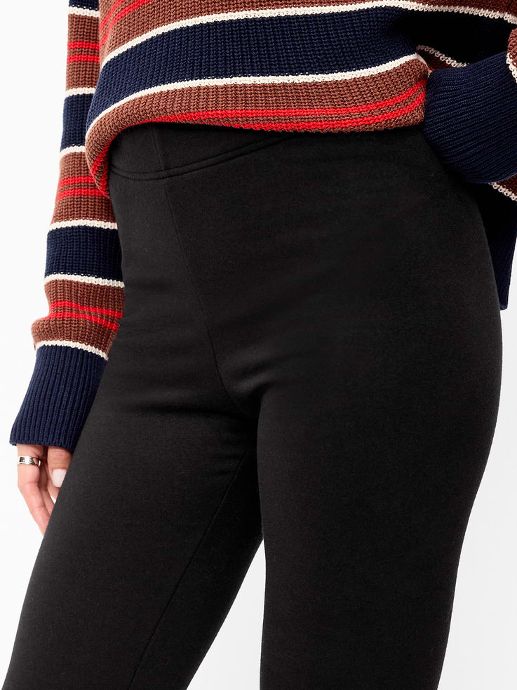 Image 4 de 4, Legging à taille haute doublé en molleton