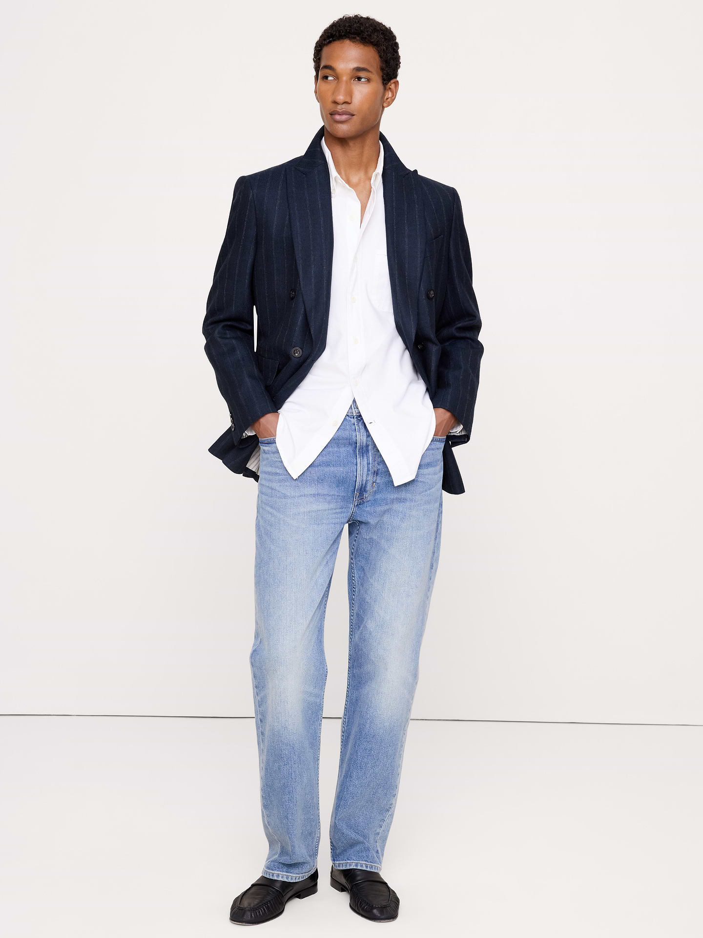 Image 8 de 8, Chemise Oxford de coton coupe standard