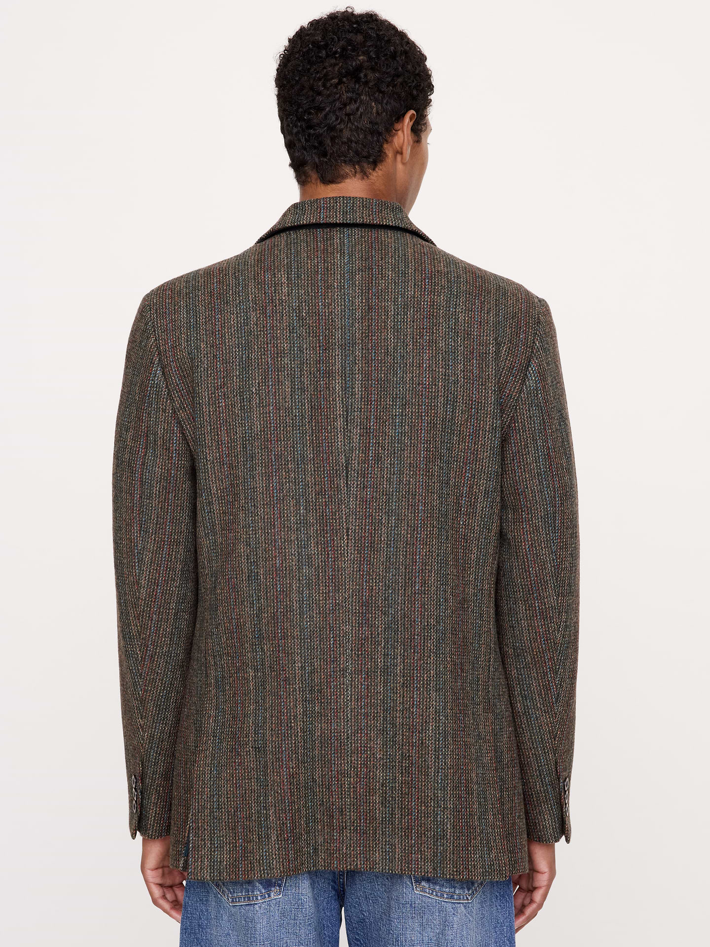 Image 3 of 8, Wool Tweed Suit Jacket