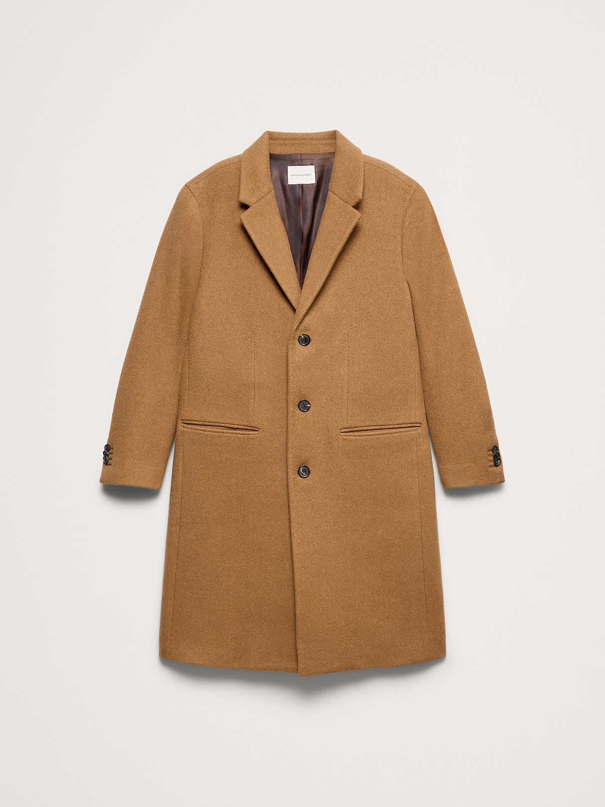 Italian Melton Top Coat | Banana Republic