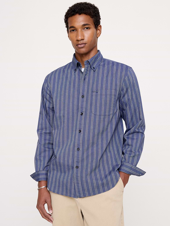 Standard-Fit Cotton Oxford Shirt