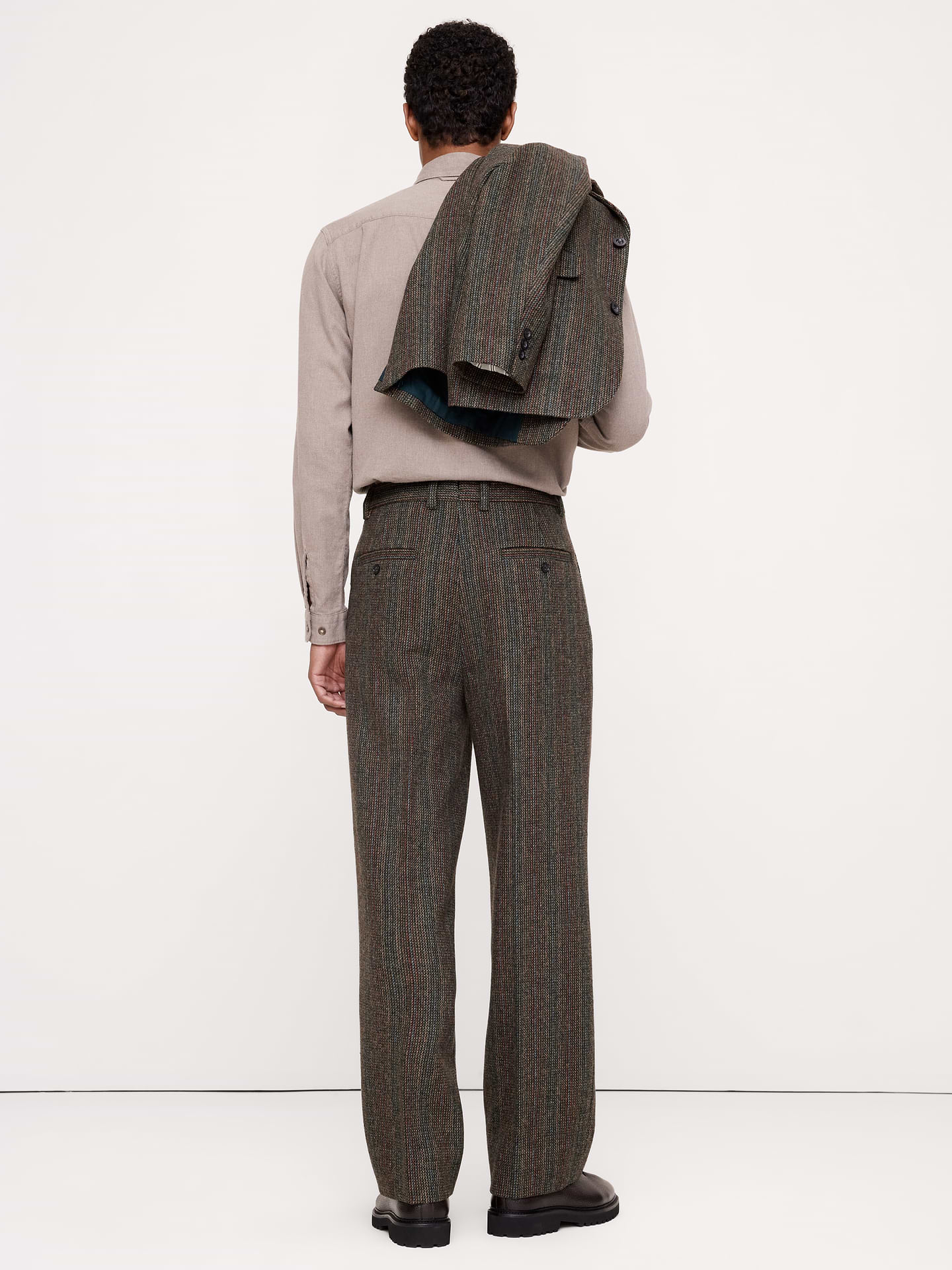 Image 3 de 8, Pantalon habillé décontracté à plis