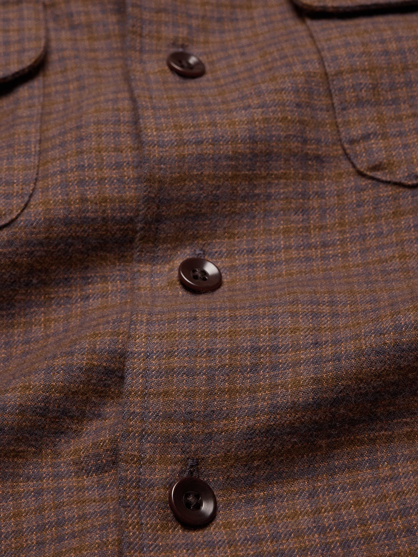 Image 2 de 8, Chemise décontractée en flanelle texturée
