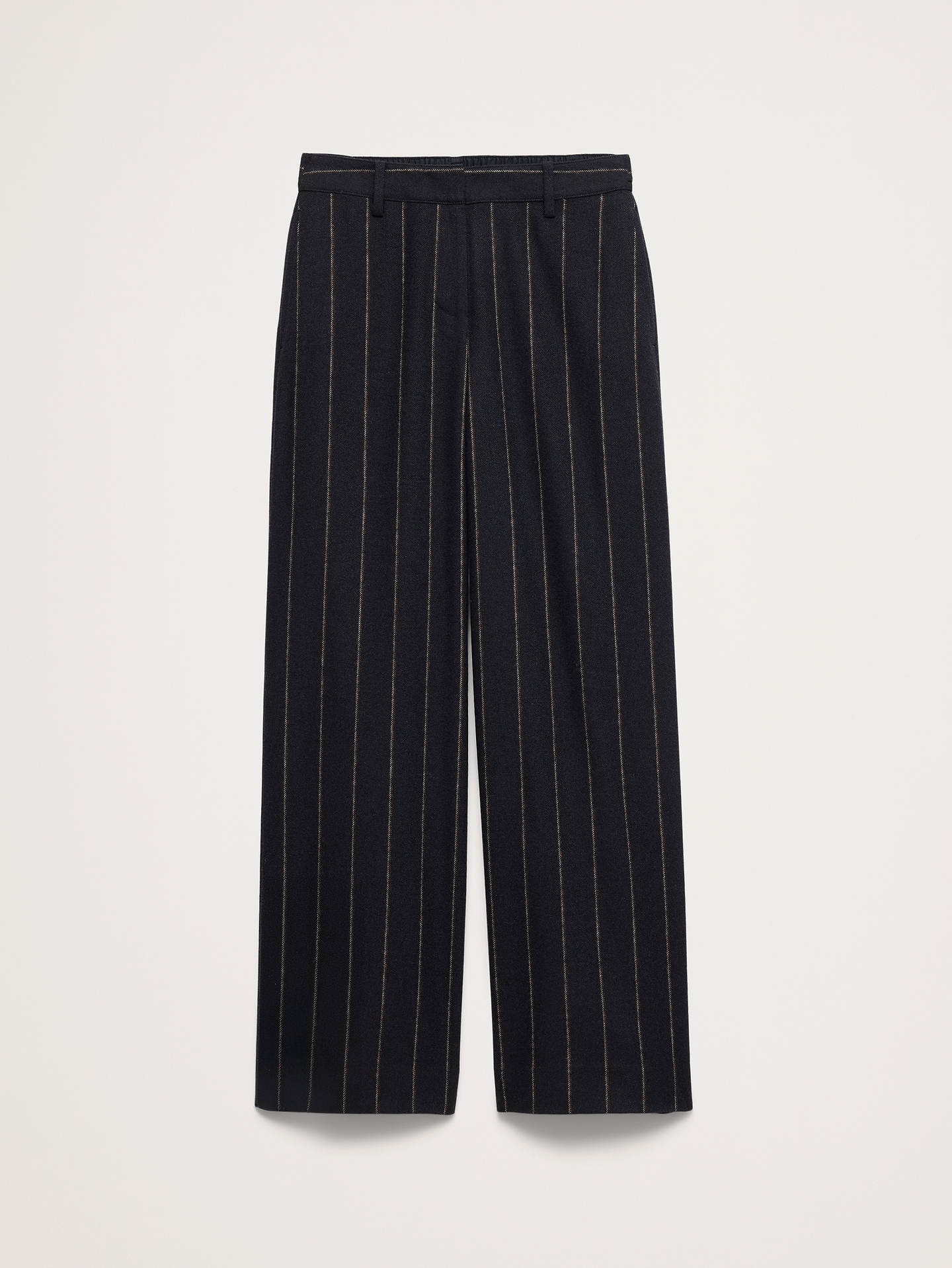 Image 5 de 5, Le pantalon à jambe large de tous les jours en flanelle italienne