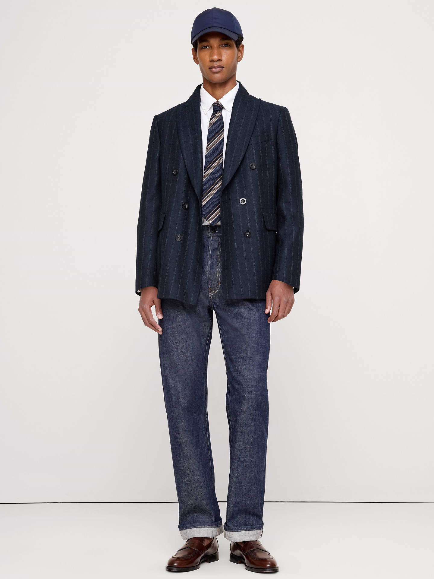 Image 3 of 3, Wool Herringbone Sport Coat