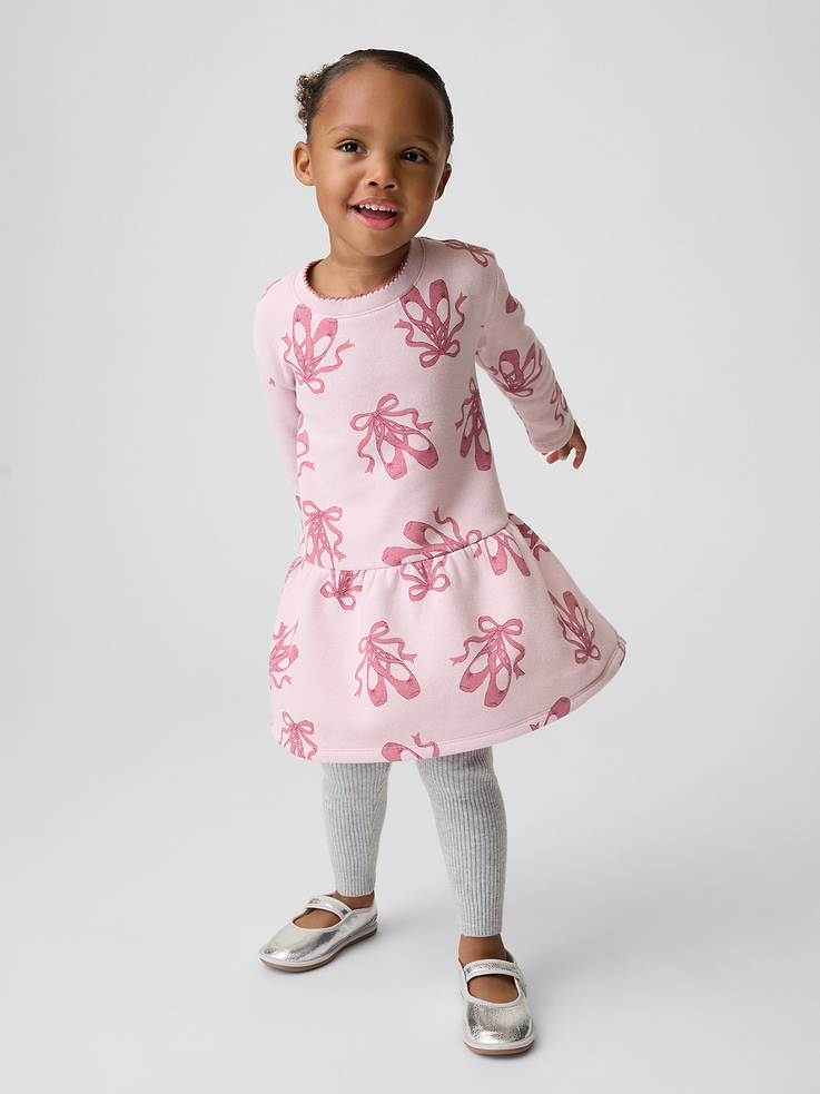 Image 3 of 3, Baby & Toddler CashSoft Rib Sweater Leggings