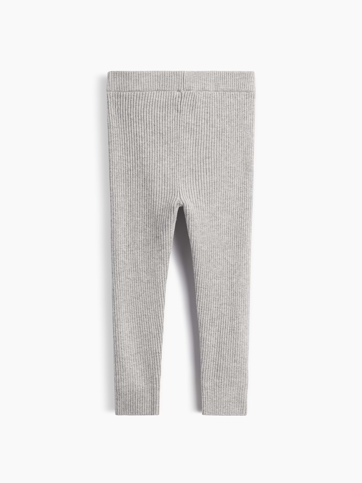 Image 2 of 3, Baby & Toddler CashSoft Rib Sweater Leggings