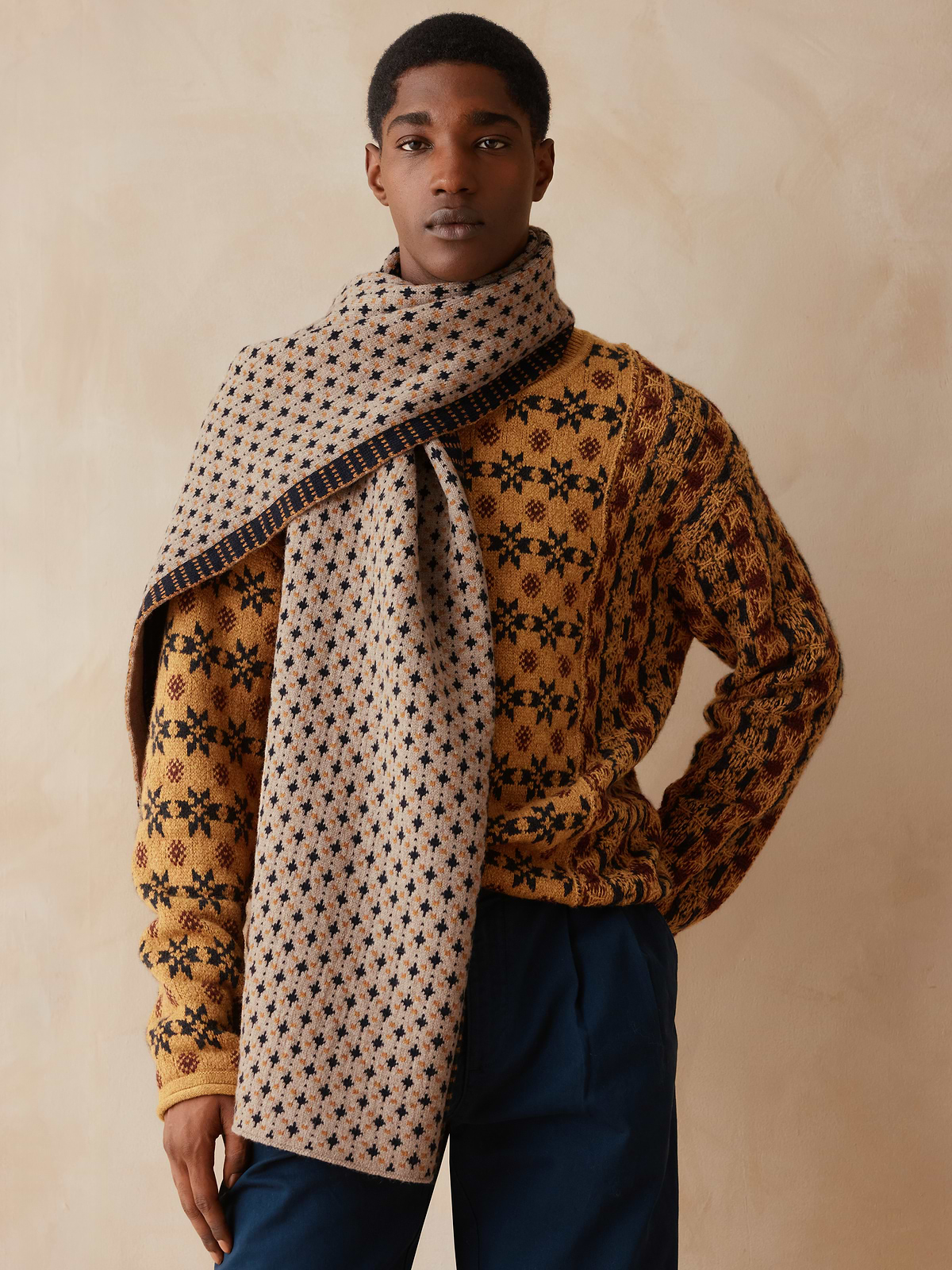 Banana Republic x Zankov | Lucien Jacquard Sweater