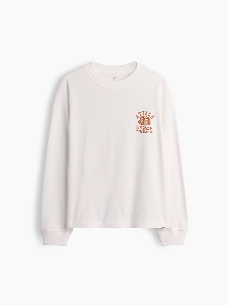 Image 2 of 5, Kids Heavyweight Oversized Graphic T-Shirt
