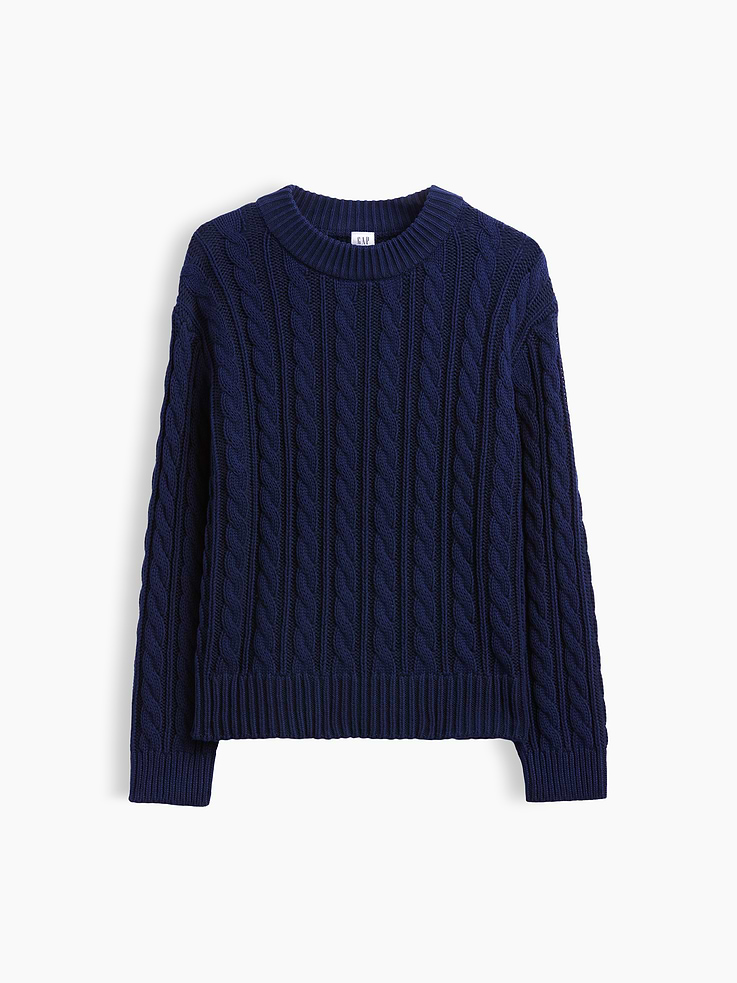 Image 2 of 5, Kids Cable-Knit Sweater