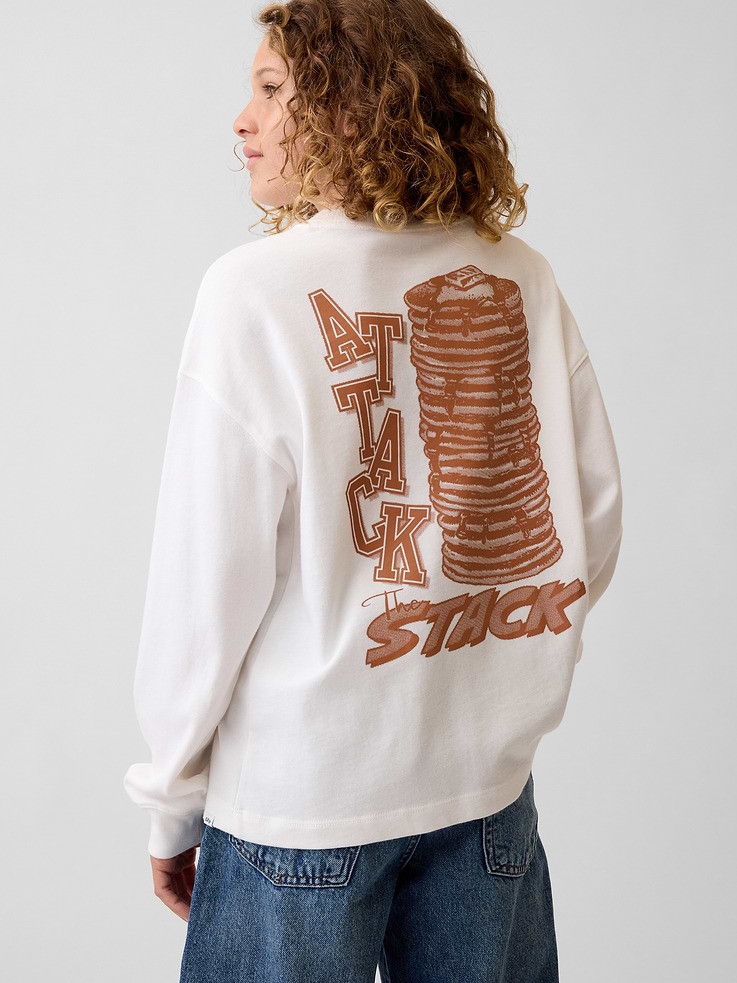 Image 3 of 5, Kids Heavyweight Oversized Graphic T-Shirt