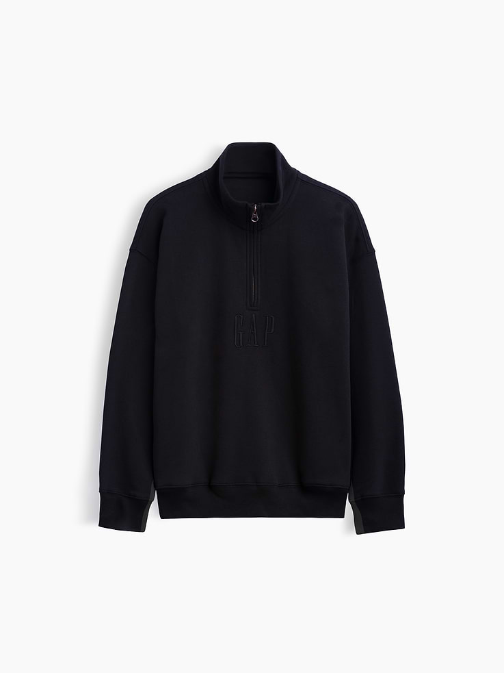 Image 4 of 5, Kids VintageSoft Relaxed Quarter-Zip Pullover