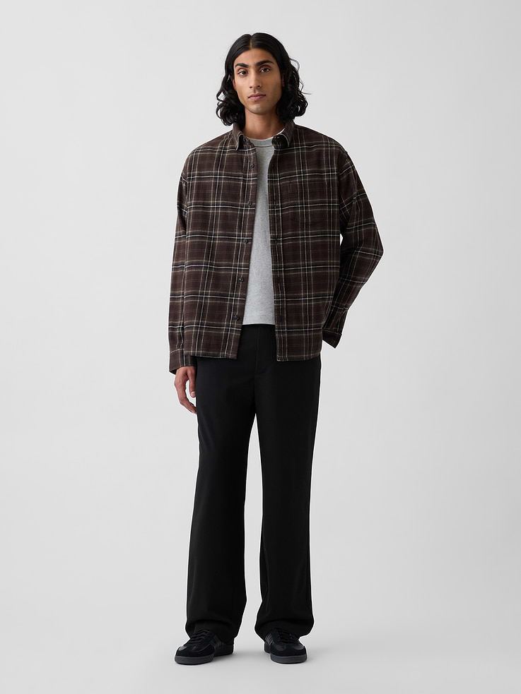 Image 5 of 7, 365 E-Waist Loose Trousers